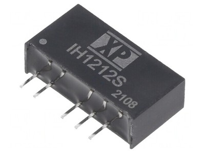 Convertor DC/DC 2W 12V 12VDC/-12VDC SIP foto