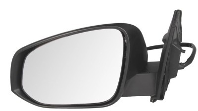 Oglinda exterioara Toyota Rav4 (Xa40), 01.2013-, partea Stanga, culoare sticla crom, sticla convexa, cu carcasa grunduita , cu incalzire, ajustare el foto