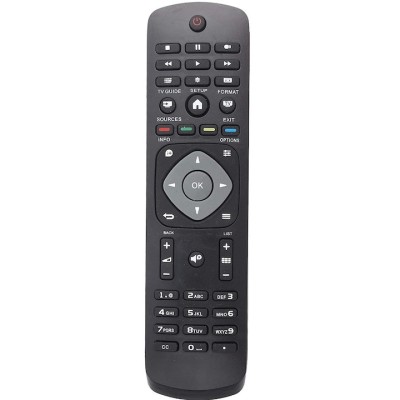 Telecomanda universala pentru PHILIPS LED/LCD 398GR8BD-3NT, neagra foto