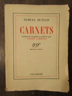 CARNETS-SAMUEL BUTLER foto