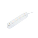 Cumpara ieftin Prelungitor Ceramic IPEE, 6 Prize, 10m, 3x1, 16A, Alb
