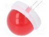 Dioda LED, 20mm, ro&amp;#351;ie, 720...3000mcd, 5...20mA, 5,7...6,4V, POLAM-ELTA - CQL-433-3
