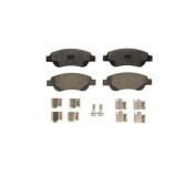 Set Placute frana punte fata SRLine Polonia, Citroen C1 (Pm, Pn) 2005-2014, C1 II, 2014-2022; Peugeot 107, 2005-2014; Peugeot 108, 2014-2022; Toyota