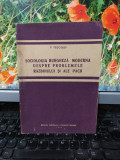 Fedoseev, Sociologia burgheză modernă despre problemele..., București 1947, 191
