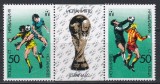 Bulgaria 1982 - Cupa Mondială de fotbal - Spania, Staif cu Vinieta, MNH, Nestampilat