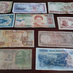 10 bancnote rupte, uzate, cu defecte (cele din imagine) #6