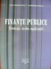 Carte Finante Publice foto
