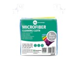 Set 5 Șervețele Microfibră 300x300mm pentru Curățare Uscată