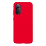 Husa compatibila cu huawei nova 9 se, matte efect, camera ultra safe, htpmag, rosu
