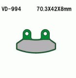 Set 2 placute frana SYM VD-994 (FA306) Cod Produs: MX_NEW PF 22 510 3260ML