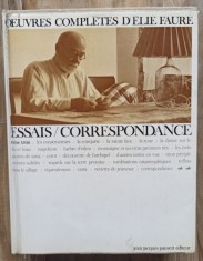 Elie Faure - Oeuvres Completes: Essais et Correspondance foto