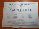 Program teatrul national 1982-1983 - vlaicu voda cu george motoi,carmen stanescu