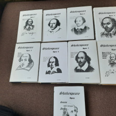 WILLIAM SHAKESPEARE TEATRU OPERE COMPLETE 9 VOL-SUPRACOPERTI IMPECABILE UNIVERS