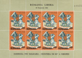 1965 Romania Exil - Minicoala dantelata Pro Basarabia, rezistenta anticomunista