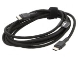Cablu USB 2.0 USB-C 2m Negru 480Mbps