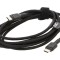 Cablu USB 2.0 USB-C 2m Negru 480Mbps