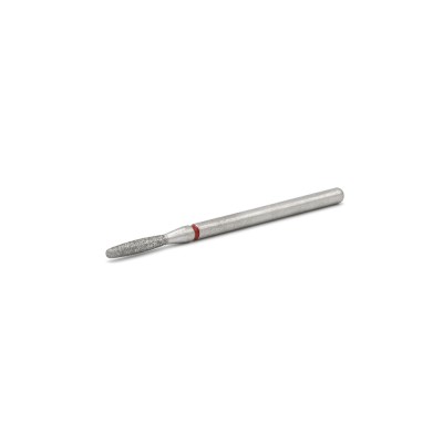 Bit/capat de freza, diamant, flacara, rosu, 244-021R foto