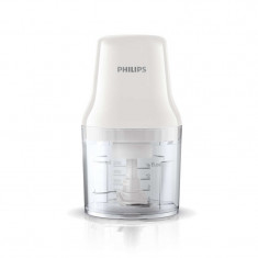 Tocator Philips Daily Collection HR1393 / 00, 450W, 700 ml, cutit din otel, alb foto