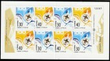 Cipru 2007 - Europa CEPT , Cercetasi, carnet 4 serii dantelate, MNH, Mi.MH9