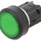 Comutator Buton Apăsare 22mm Verde