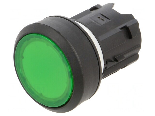 Comutator Buton Apăsare 22mm Verde