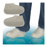 Protectii impermeabile pentru incaltaminte wellington M, gri, marime 35-38