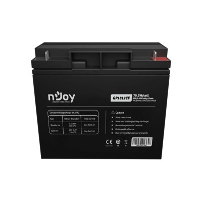 Acumulator NJOY GP1812CF 12V 181x77x167mm, Cycle use 14.4V- 15.0V max. foto