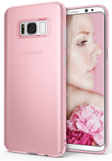 Husa SAMSUNG Galaxy S8 - Ringke Slim (Roz-Auriu) foto