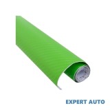Rola folie carbon 3d verde latime 1.27m x 30m Alta marca Alt model #7