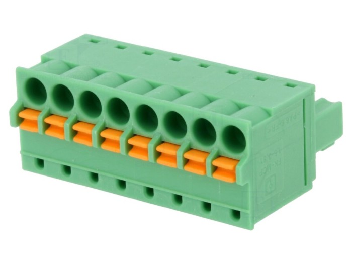 Conector regletă deconectabilă 3,81mm 8 piste