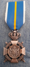 Medalia Serviciu Credincios cl.2 cu spade model ww2 foto