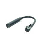Cablu adaptor auto antena DIN soclu - ISO mufa in unghi cu cablu 15cm 4CarMedia ZRS-AA-4
