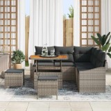 Cumpara ieftin Set de canapele pentru grădină 8 pcs Gri 90 x 55 x 71 cm
