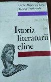 ISTORIA LITERATURII ELINE TD