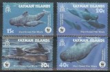 CAYMAN ISLANDS 2003 WWF BALENE, Nestampilat