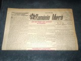 ZIARUL ROMANIA LIBERA 15 SEPTEMBRIE 1950