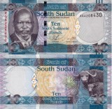 SUDANUL DE SUD 10 pounds 2011 UNC!!!