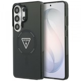 Husa MagSafe pentru Samsung Galaxy S26 Ultra S948, Guess, IML Gradient Triangle Logo, Neagra