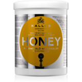 Kallos Honey masca pentru hidratare intensa pentru păr uscat și deteriorat 1000 ml