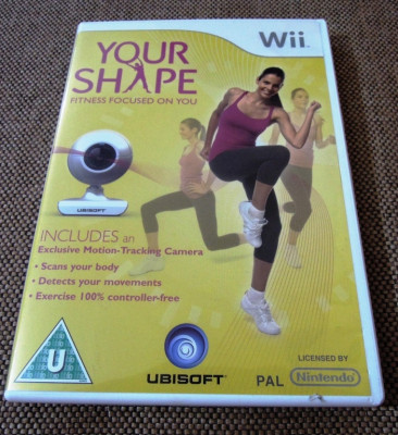 Your Shape, Wii, original, Este necesară cameră video Wii foto
