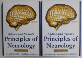 ADAMS AND VICTOR &#039;S PRINCIPLESW OF NEUROLOGY by ALLAN H. ROPPER and MARTIN A. SAMUELS , VOLUMELE I - II , 2009 , PREZINTA SUBLINIERI CU MARKERUL *