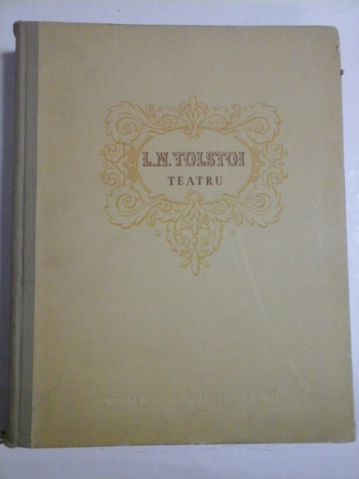 TEATRU - L. N. TOLSTOI