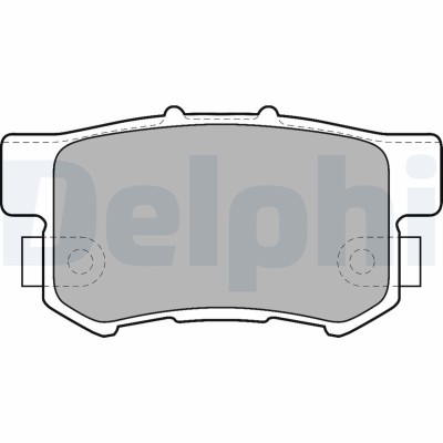 DELPHI LP1507 set placute frana,frana disc foto