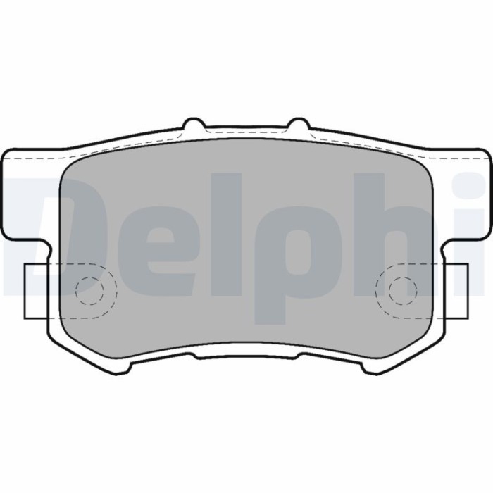 DELPHI LP1507 set placute frana,frana disc