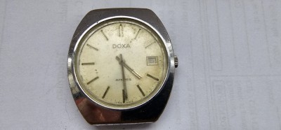 CEAS DOXA AUTOMATIC ,DEFECT , NU FUNCTIONEAZA NU CUNOSC CAUZA . foto