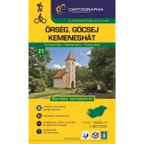 Őrs&eacute;g, G&ouml;csej, Kemenesh&aacute;t turistat&eacute;rk&eacute;p - Cartographia Kft.