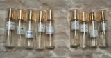 Set 9 Recipiente Plastic Tip Tester Parfum (Atomizoare Reutilizabile)
