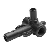Distribuitor dublu din plastic pentru aparat de muls vaci Breckner Germany