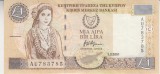 B11 - Bancnota foarte veche - Cipru - 1 lira