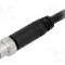 Conector M8, 3 pini, clasa etanseitate IP67, AMPHENOL - 8-03AMMM-SL7A05